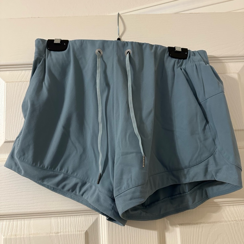 High-Rise Blue Boutique Shorts | XL | Align Feel